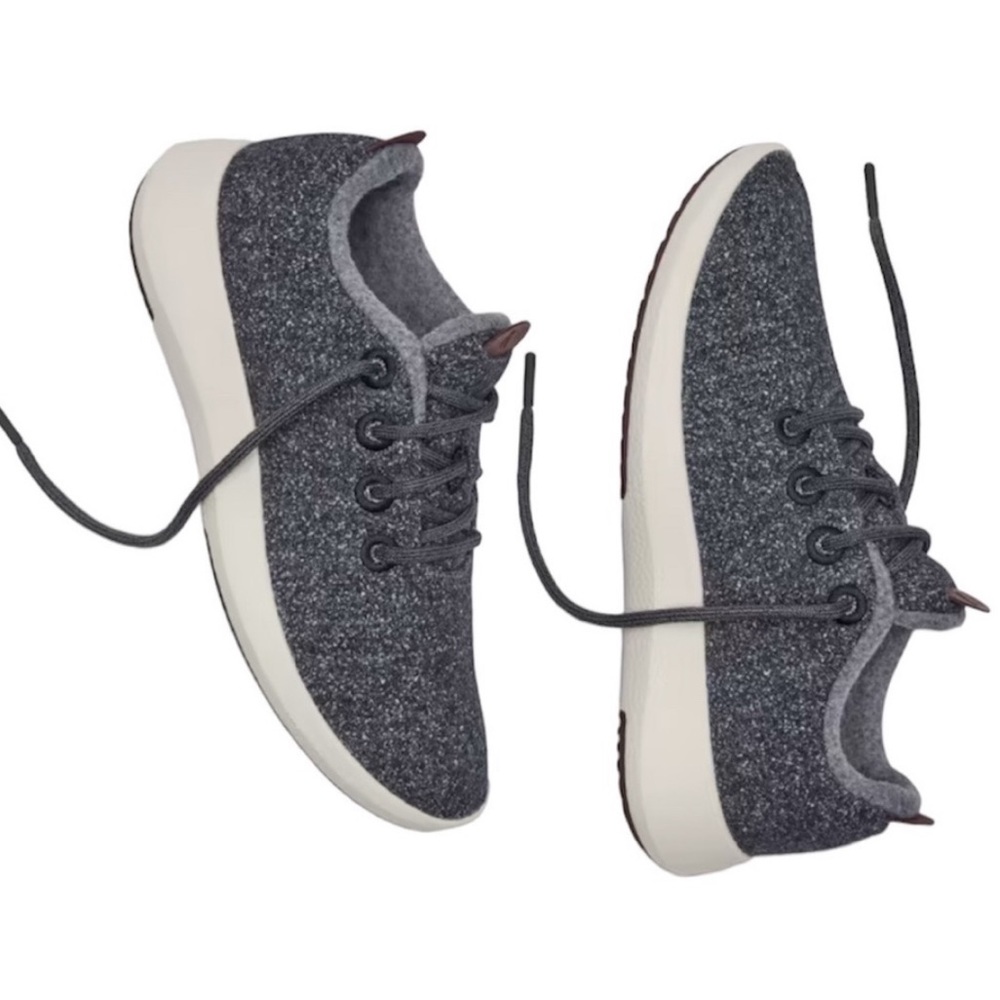 ALLBIRDS Wool Runner Mizzles Limited Edition Natural Grey Cream Sole Size 8